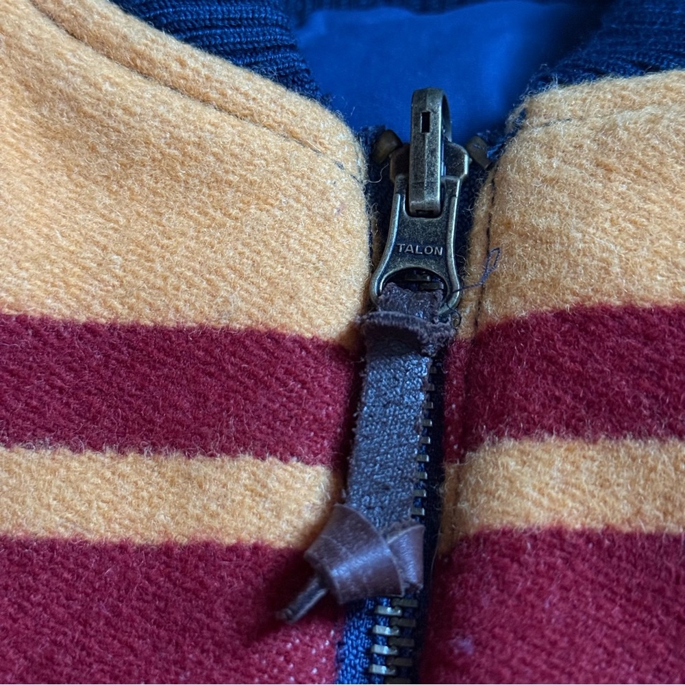 Eddie Bauer Pendleton Wool Reversible Jacket Xs 1… - image 6